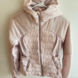 Lululemon Down For It All Jacket in dark chrome size 6